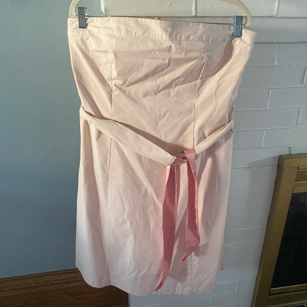 NWT Sz 14 Old Navy Pink and White Striped Dress